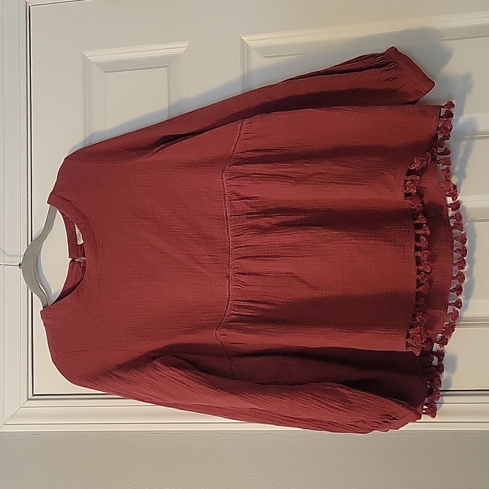 Cotton Bleu Top